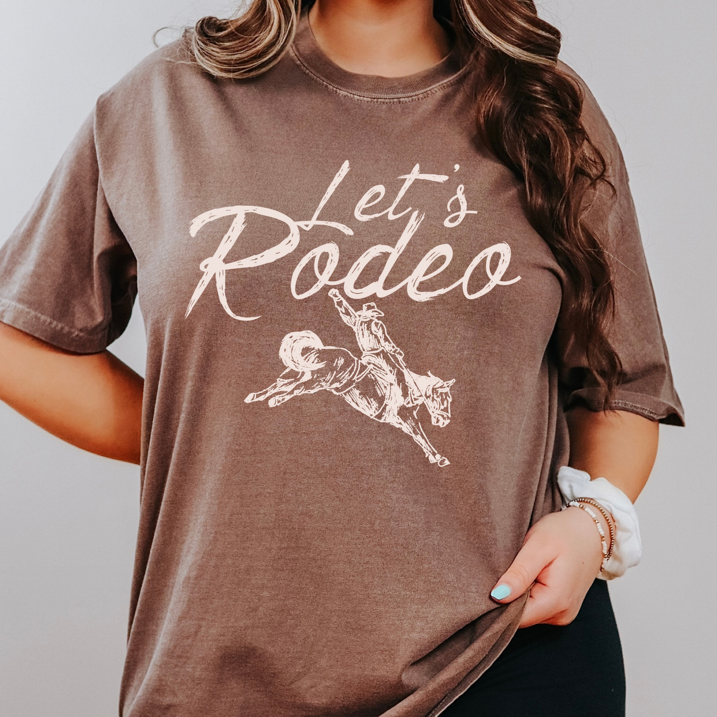Let's Rodeo Full Color DTF Transfer