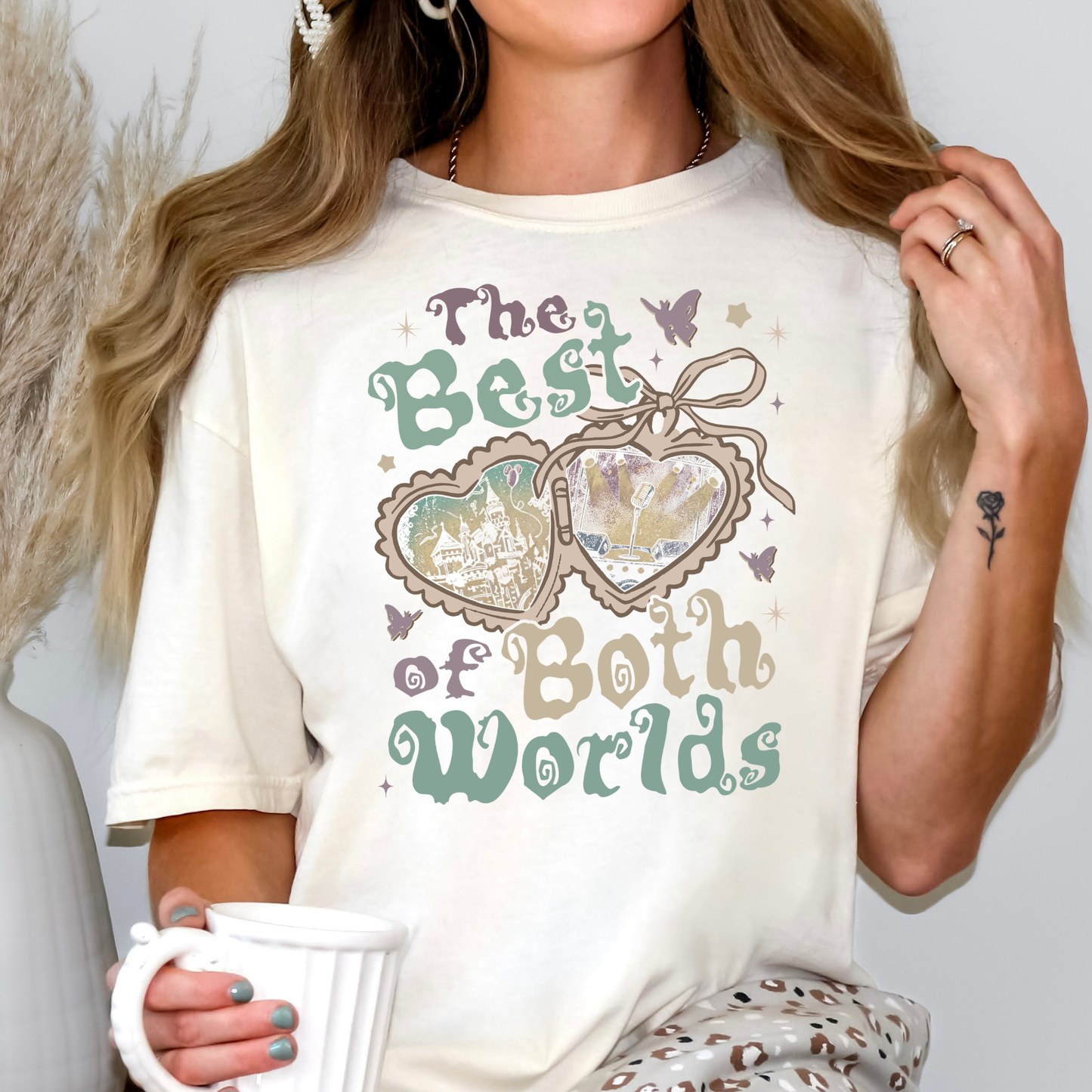 The Best Of Both Worlds Full Color DTF Transfer