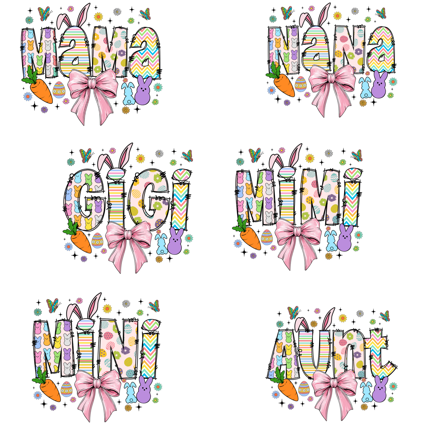 Easter Mama (MULTI OPTIONS) Full Color DTF Transfer