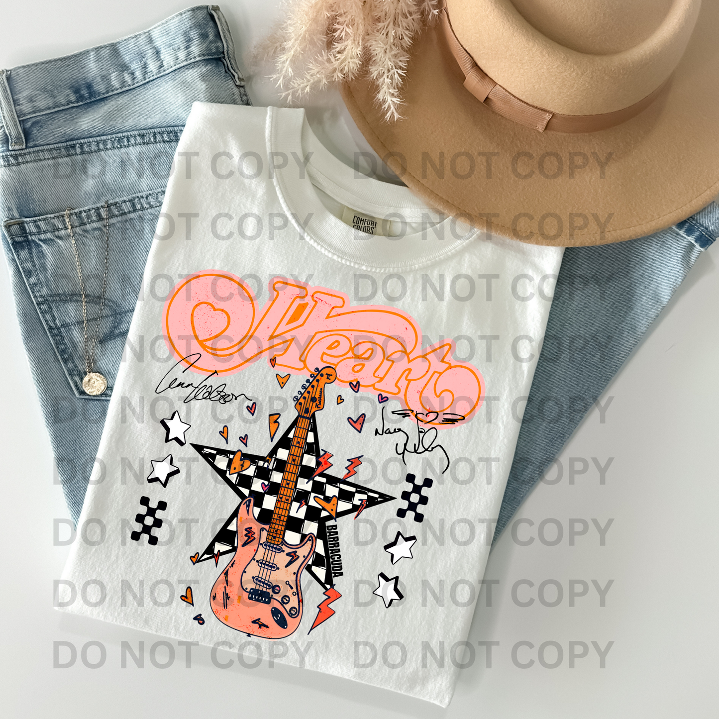 Heart Full Color DTF Transfer