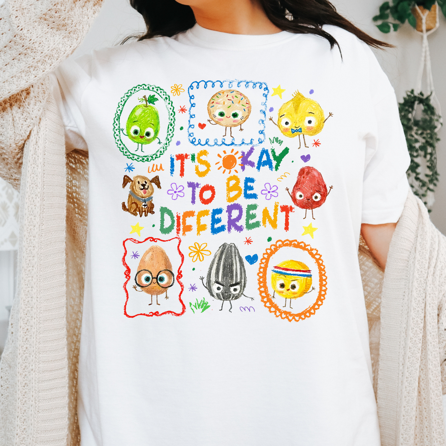 It's Okay TO Be Different Full Color DTF Transfer