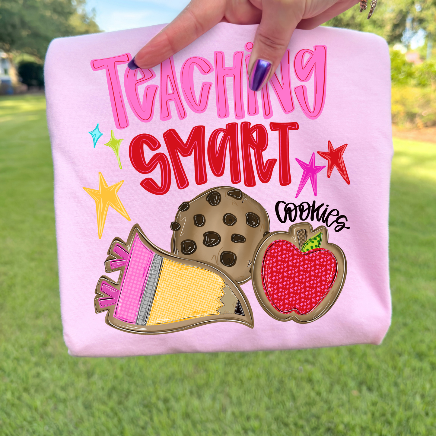 Teaching Smart Cookies Full Color DTF Transfer