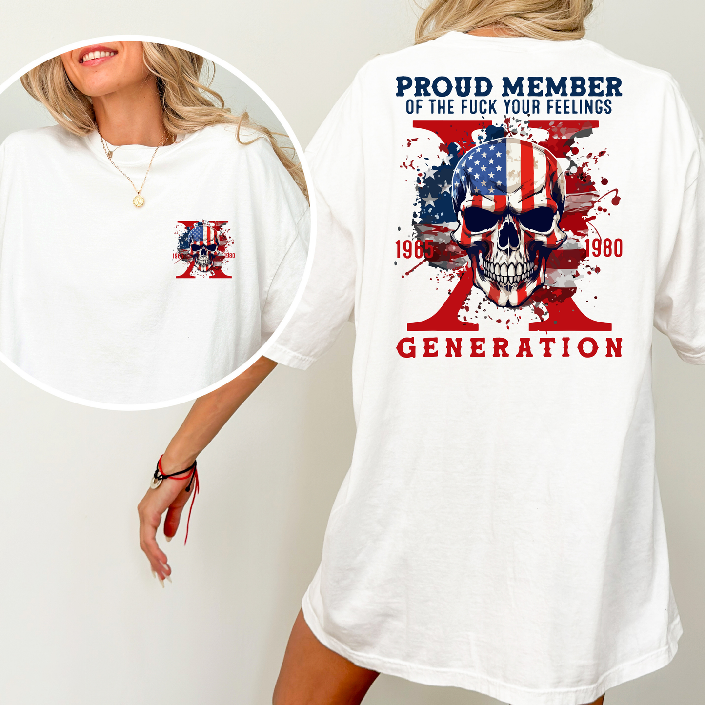 Proud Member Of Fuck Your Feelings Full Color DTF Transfer