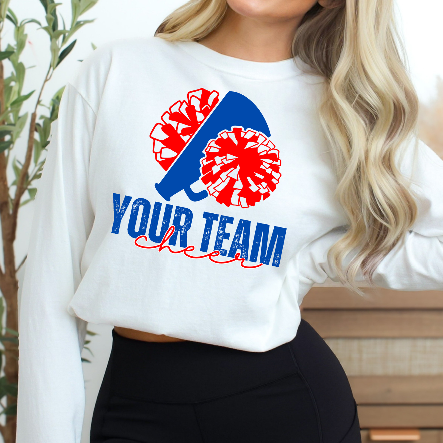 Customized Team Cheer Full Color DTF Transfer
