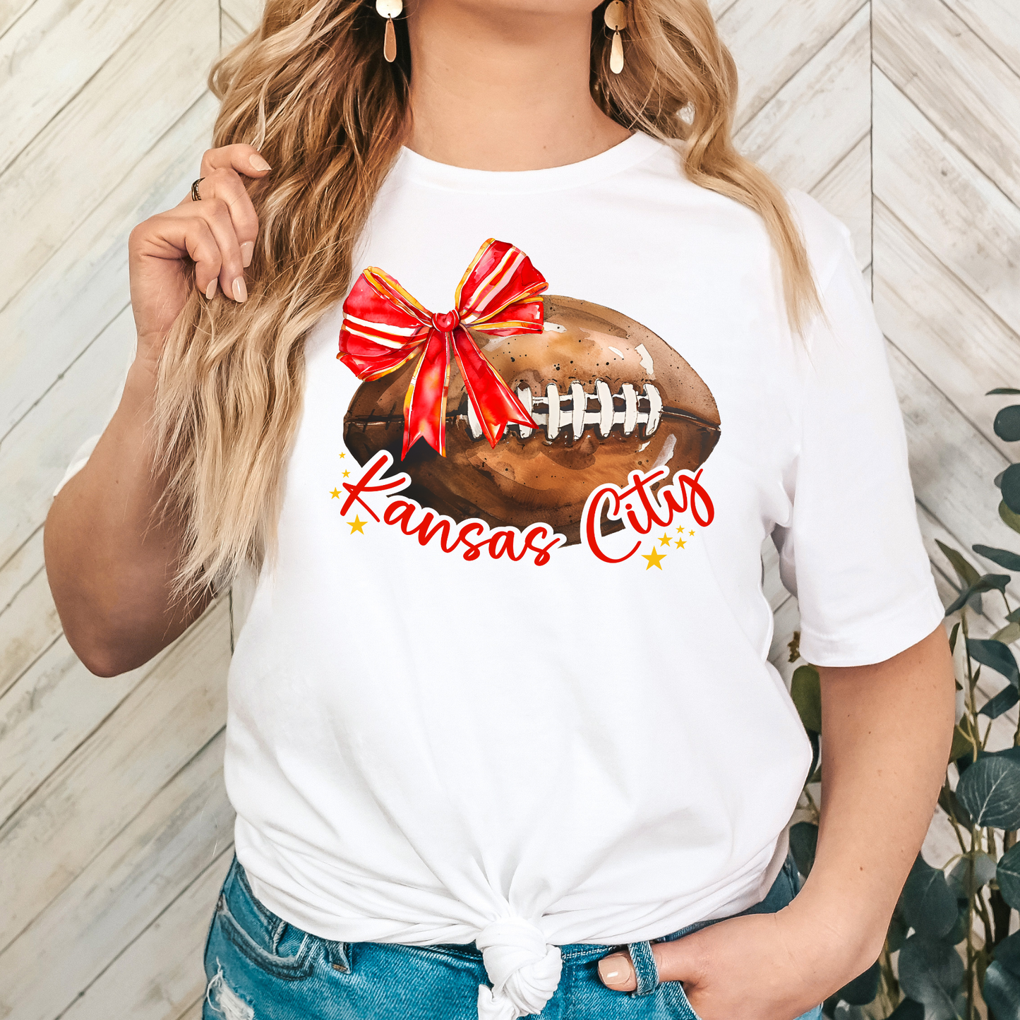 Kansas City Football Full Color DTF Transfer