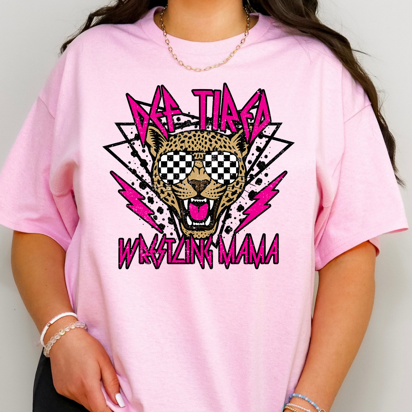 Def Tired Wrestling Mama Full Color DTF Transfer