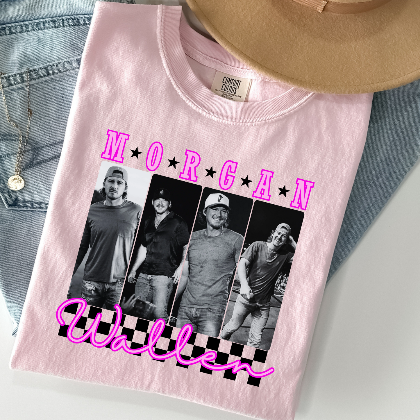 Morgan Wallen (4 Pics) Full Color DTF Transfer