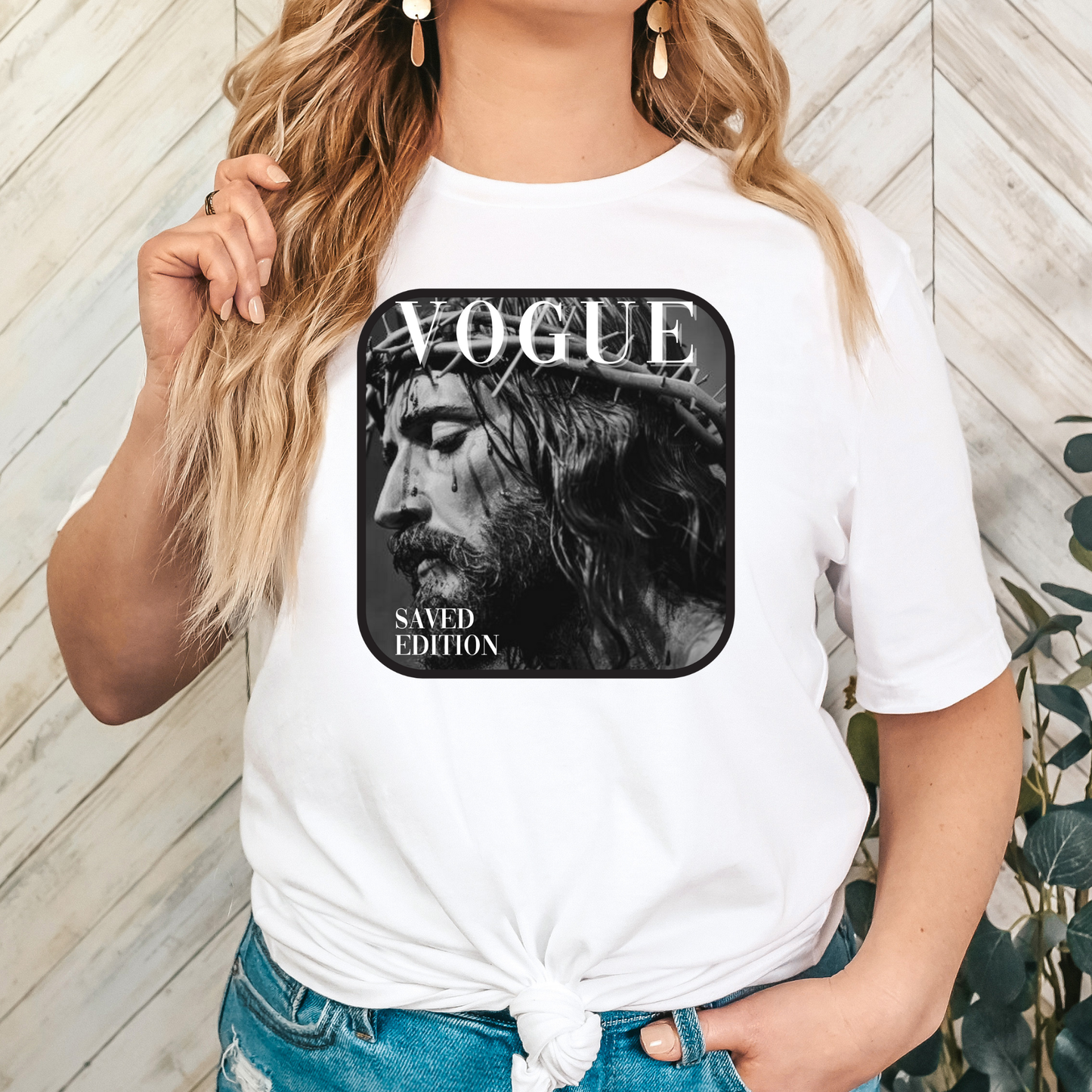 Vogue Saved Edition (Jesus) Full Color DTF Transfer