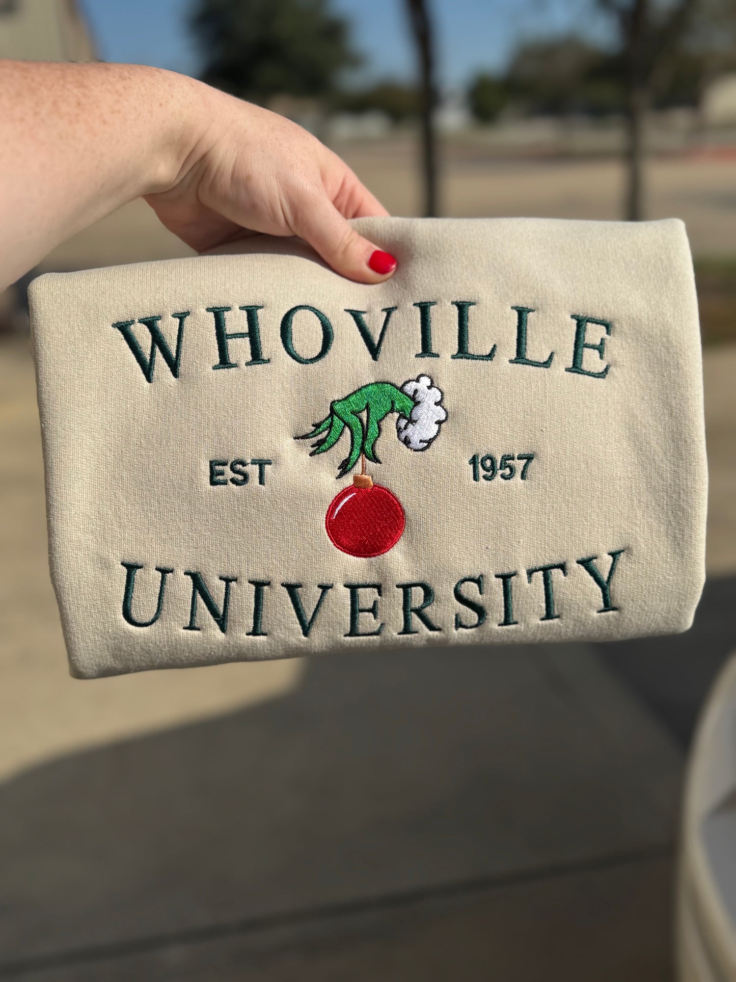 Whoville University Sweatshirt/T-Shirt