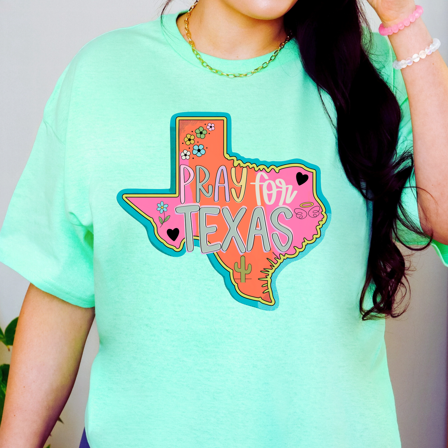 COMPLETED TEE Pray For Texas *KERR COUNTRY FLOOD - FUNDRAISER*