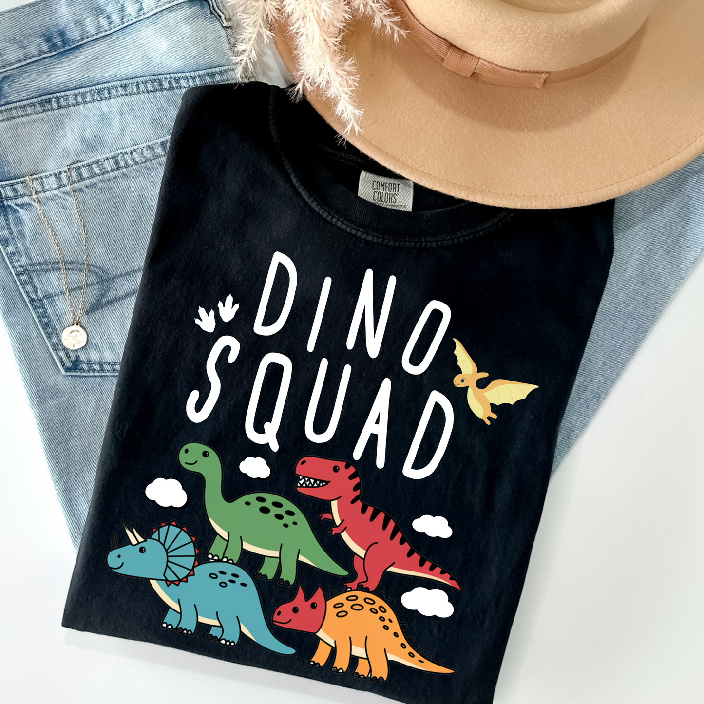 Dino Squad Full Color DTF Transfer
