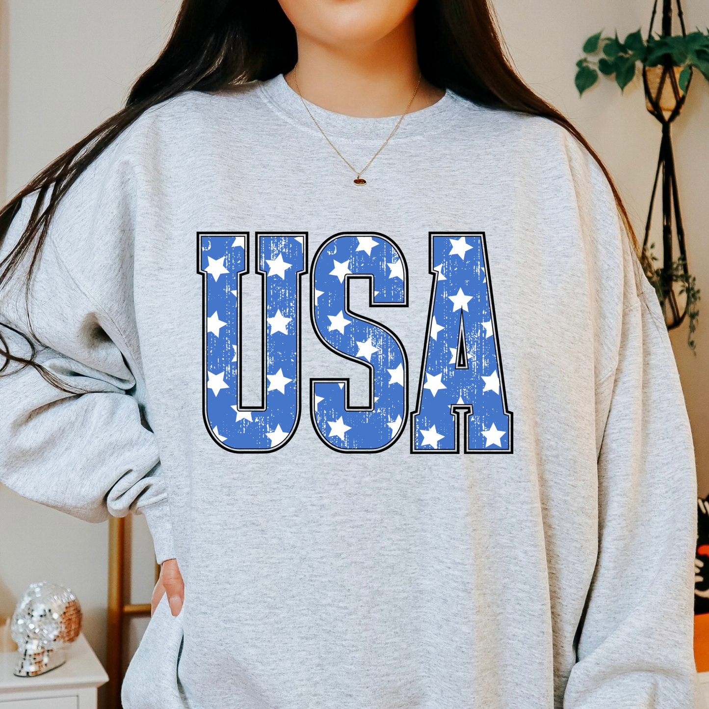 USA (Star Filled) Full Color DTF Transfer