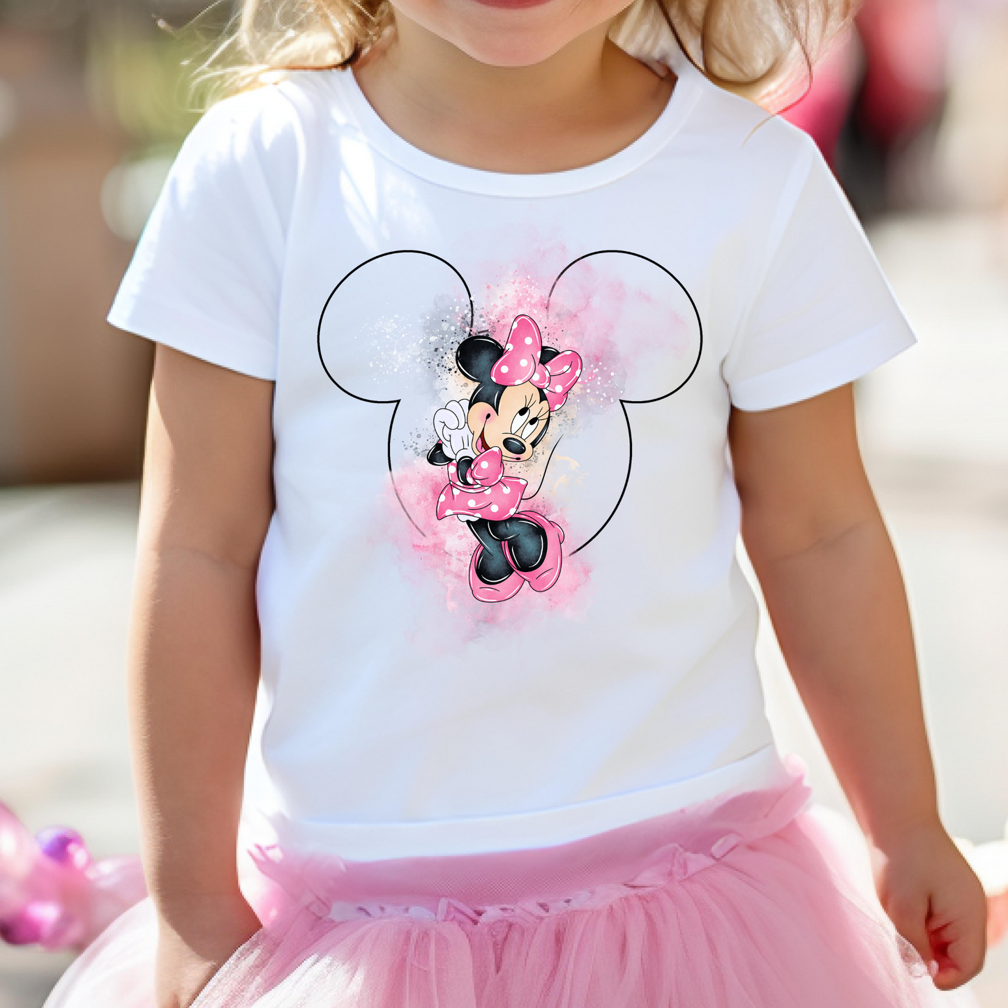 Mickey or Minnie Full Color DTF Transfer