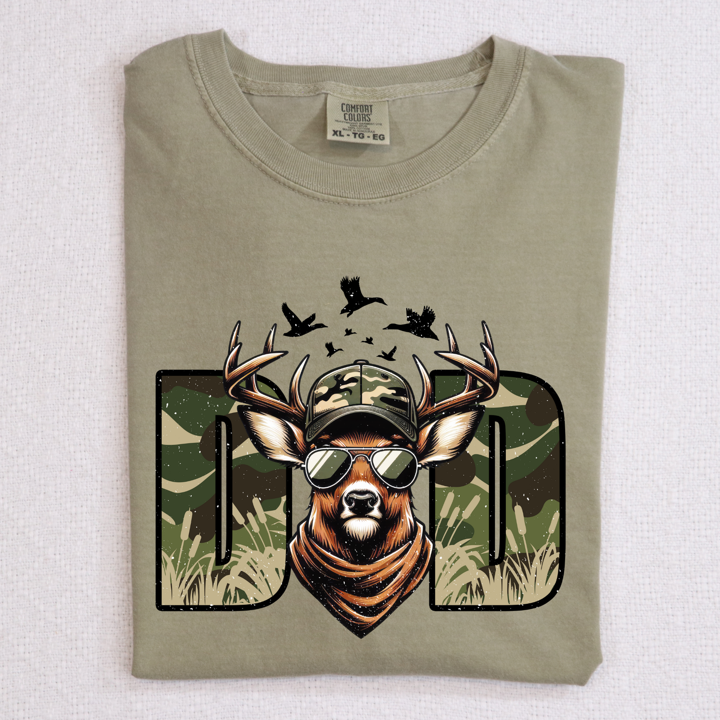 Dad (Deer Head) Full Color DTF Transfer