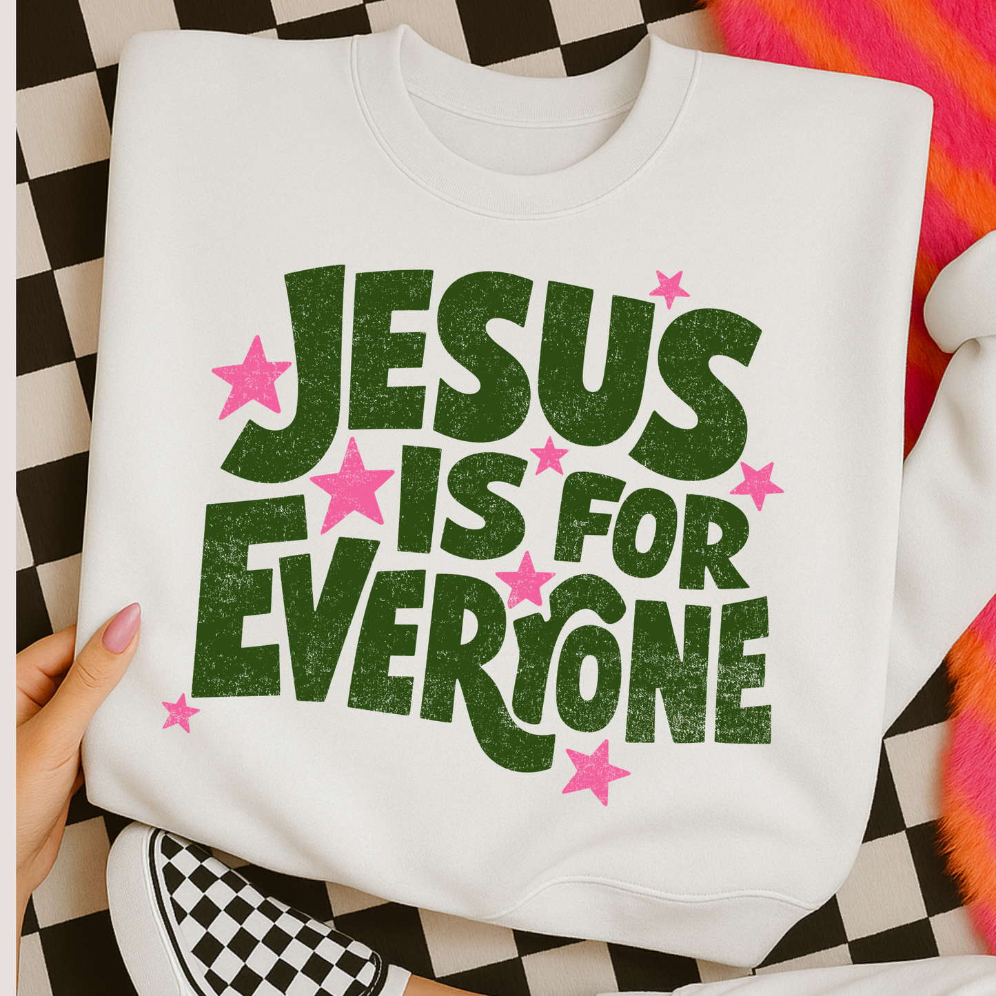 Jesus Is For Everyone Full Color DTF Transfer