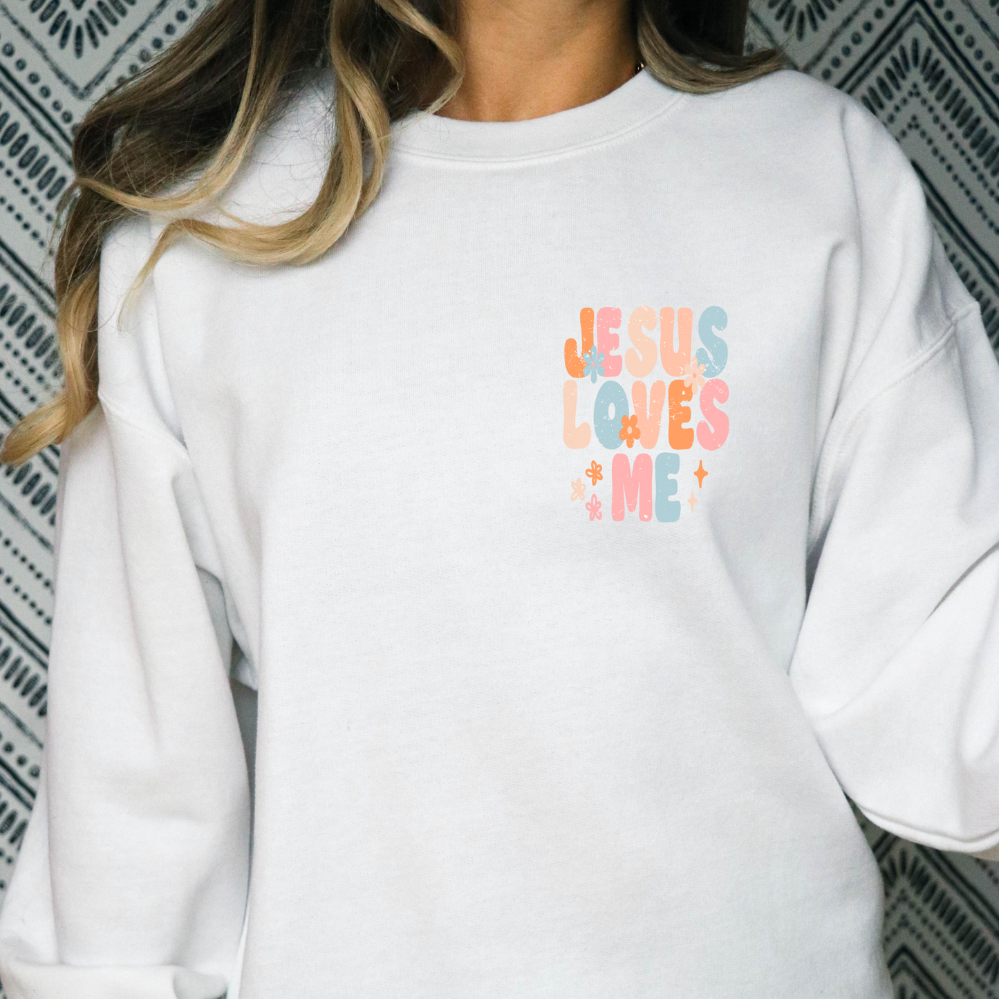 Jesus Loves Me This I Know Full Color DTF Transfers