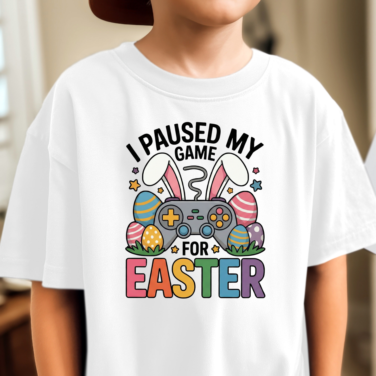 I Paused My Game For Easter Full Color DTF Transfer