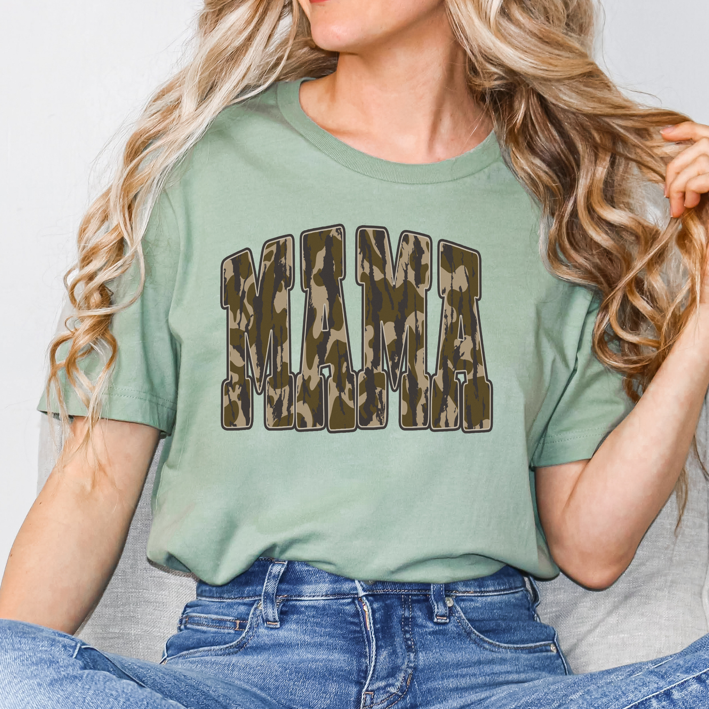 Mama (Camo) Full Color DTF Transfer