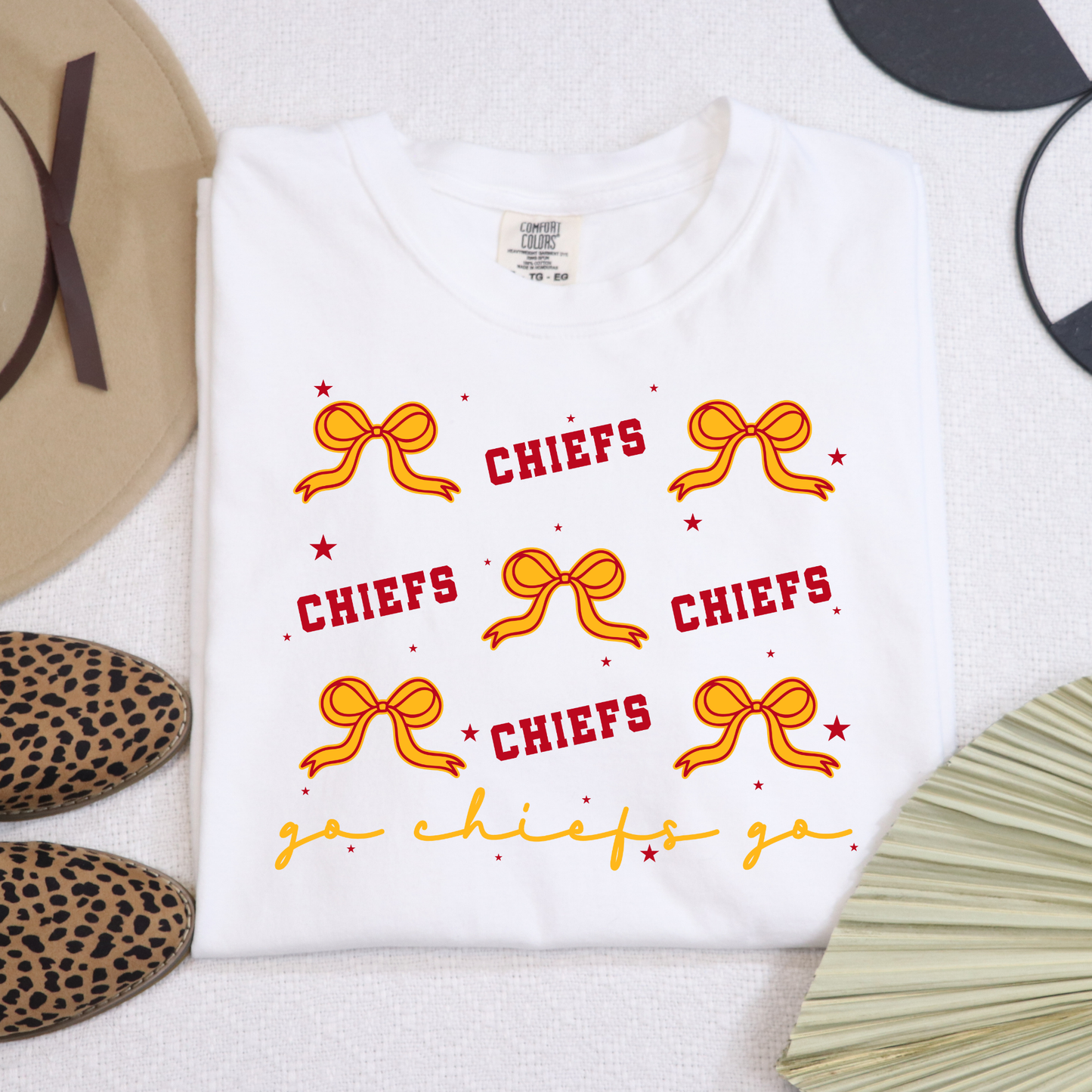 Go Chiefs Go Bows Full Color DTF Transfer