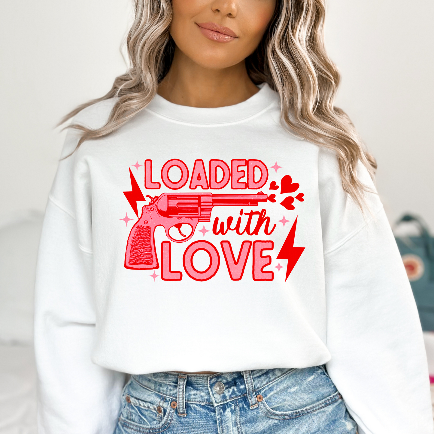 Loaded With Love Full Color DTF Transfer