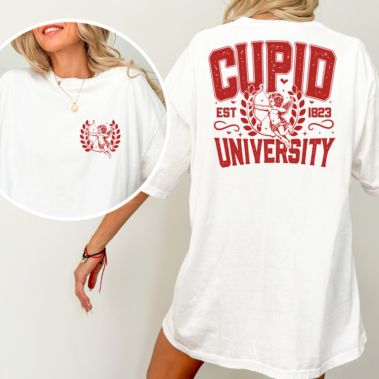 Cupid University Full Color DTF Transfer