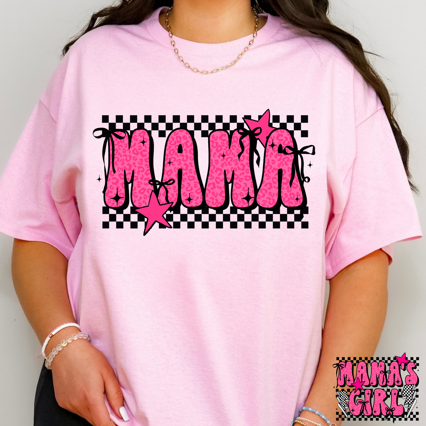 Mama (Mama's Girl Option) Full Color DTF Transfer