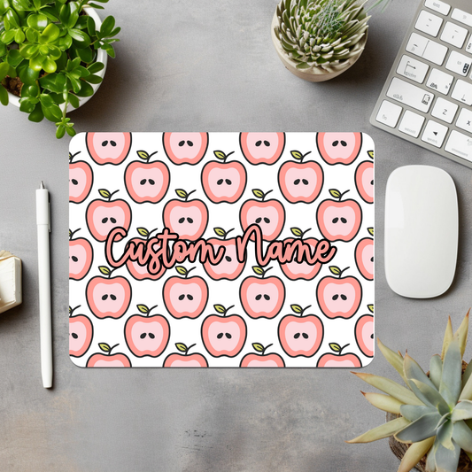 Apple Core Personalized Mouse Pad
