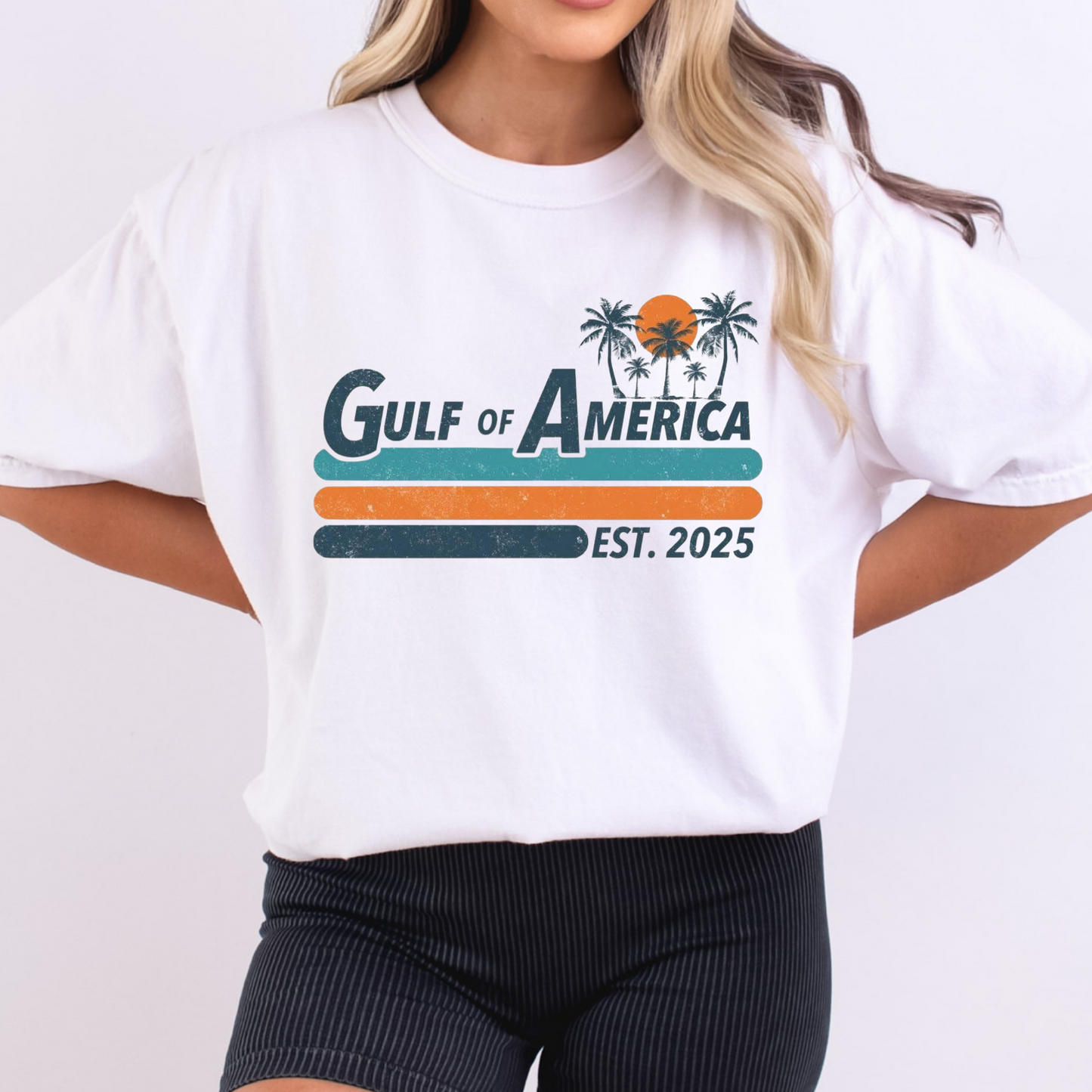 Gulf Of America Est 2025 Full Color DTF Transfer