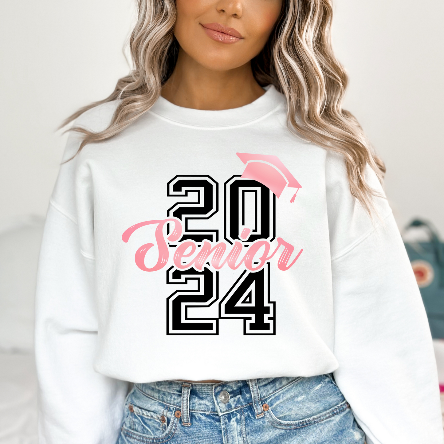 Senior 2024 (Pink) Full Color DTF Transfer