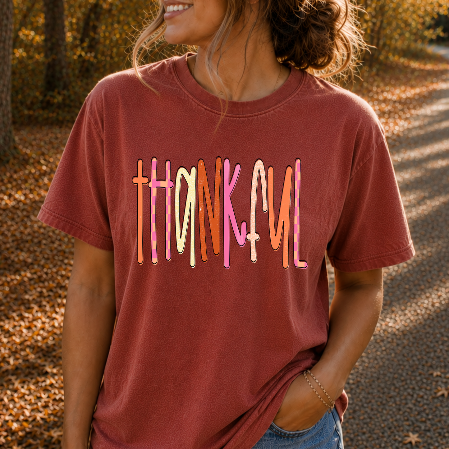 Thankful Full Color DTF Transfer