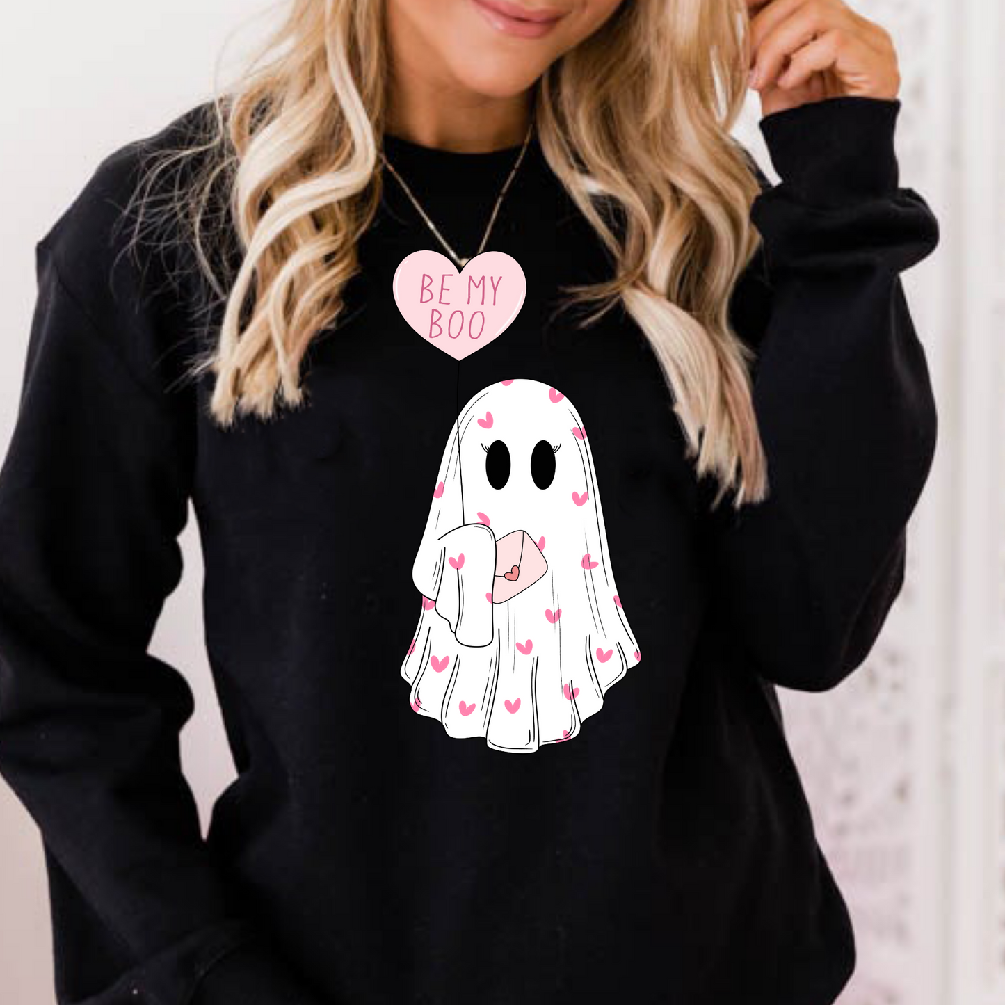 Be My Boo Ghost Full Color DTF Transfer