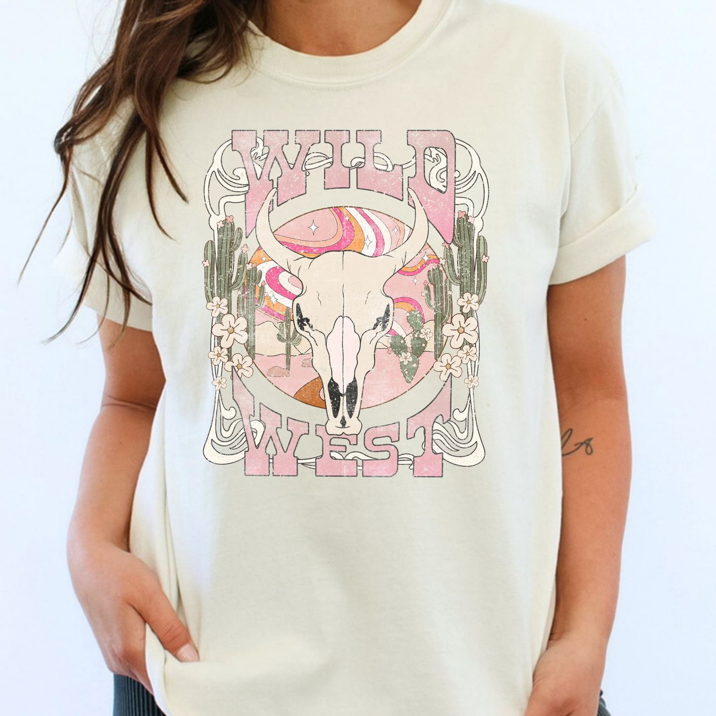 Wild West Full Color DTF Transfer
