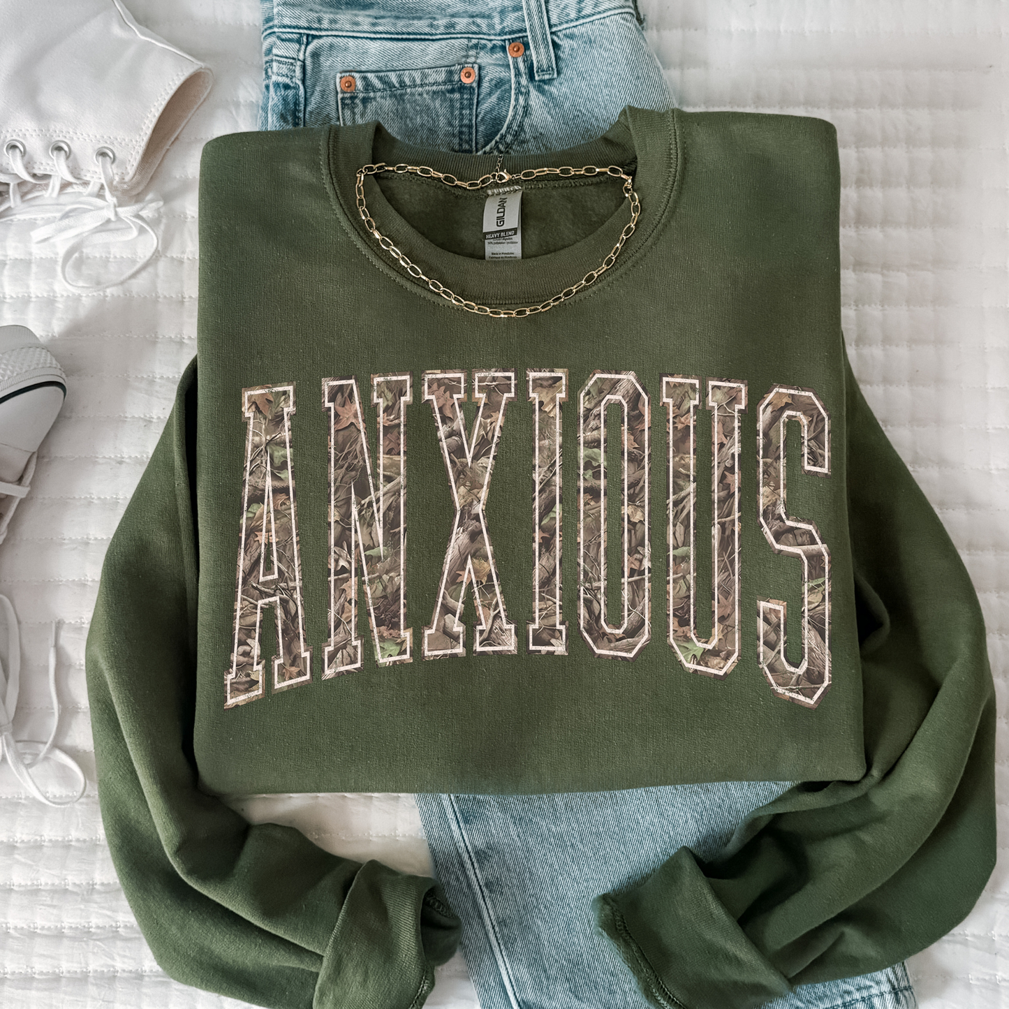 Anxious (Camo) Full Color DTF Transfer