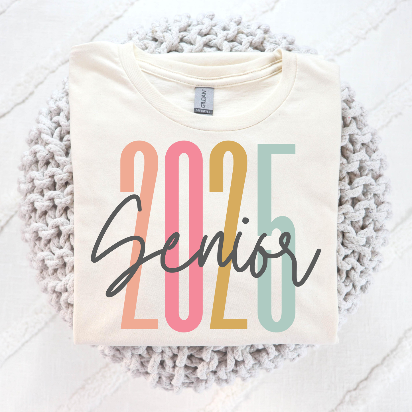 Multi Color Senior 2025 Full Color DTF Transfer