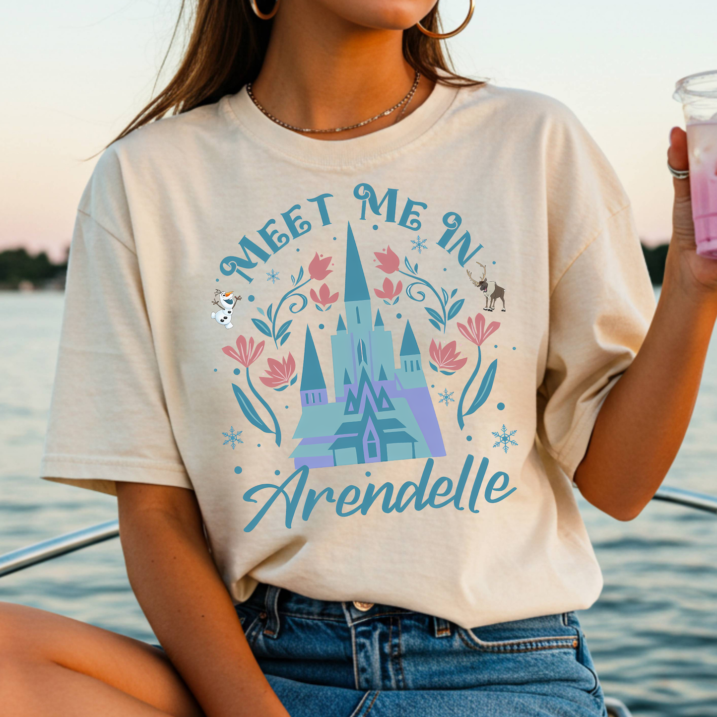 Meet Me In Arendelle Full Color DTF Transfer