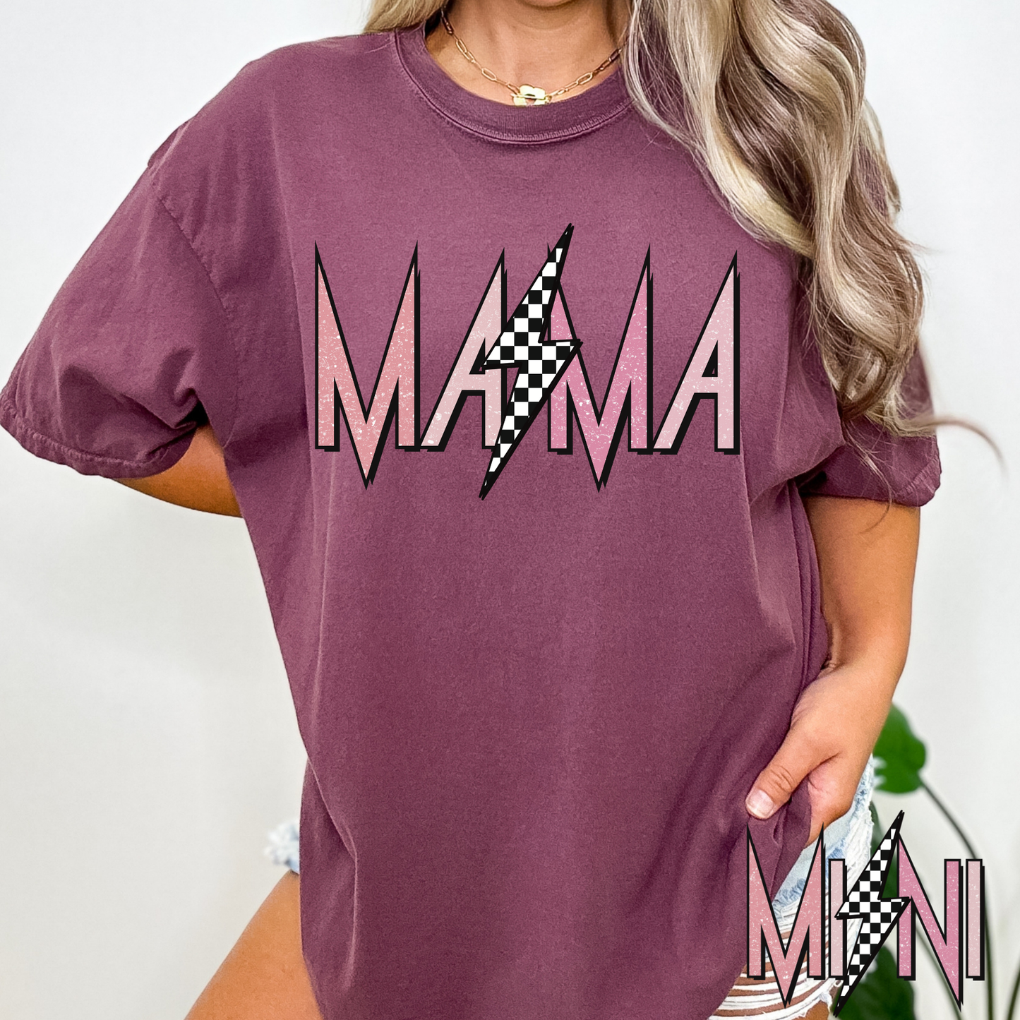 Rocker Mama (Mini Option) Full Color DTF Transfer