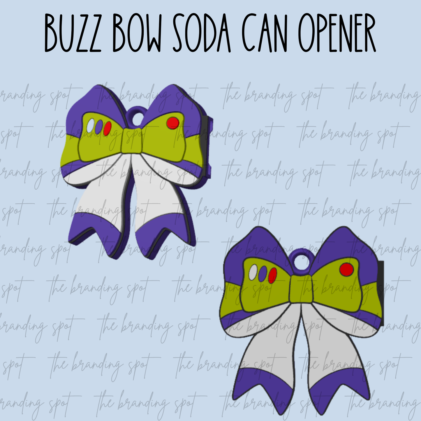 Buzz Bow Soda Can Tab Opener Keychain