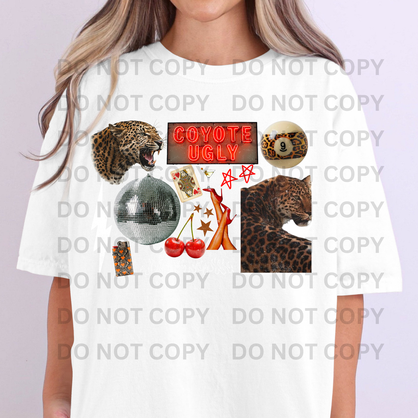 Coyote Ugly Full Color DTF Transfer