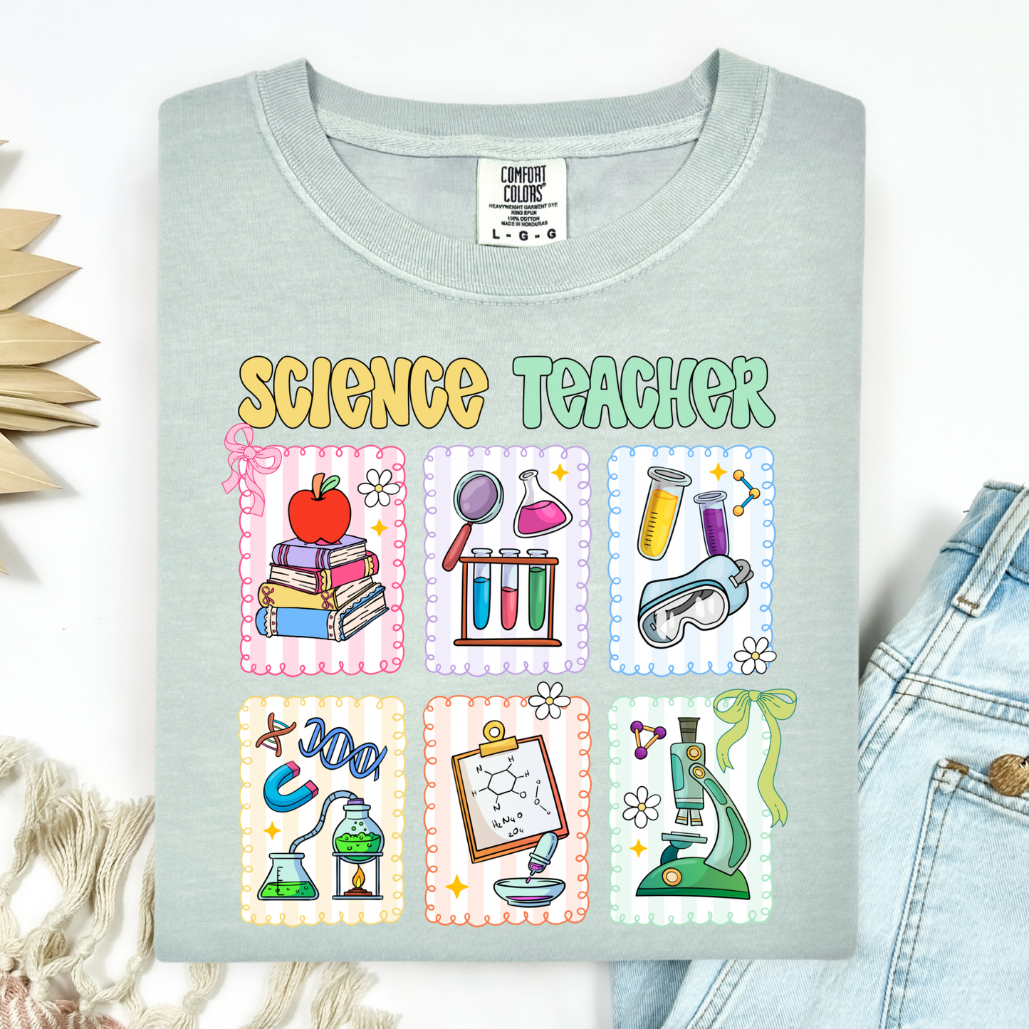 Science Teacher Full Color DTF Transfer