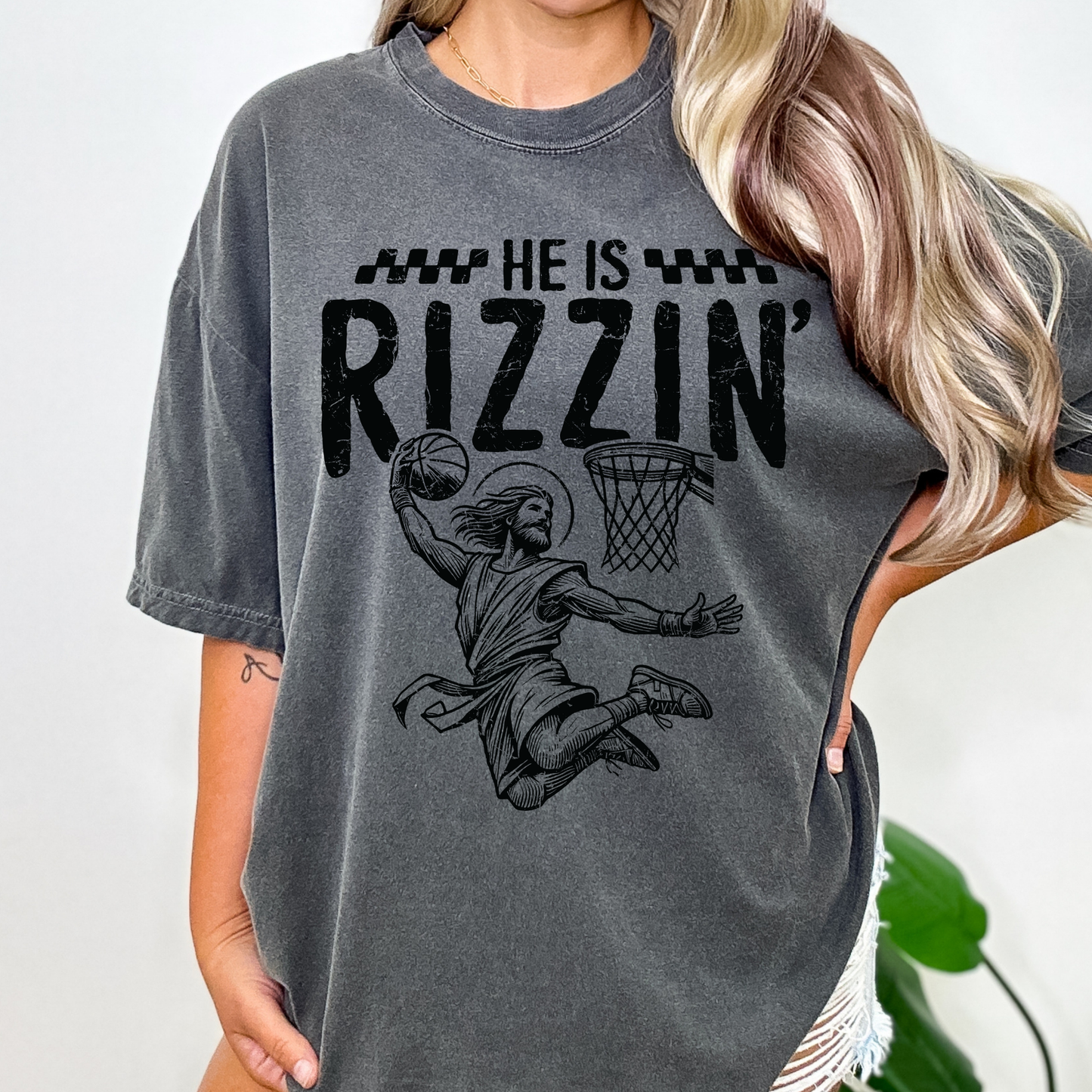 He Is Rizzin Full Color DTF Transfer