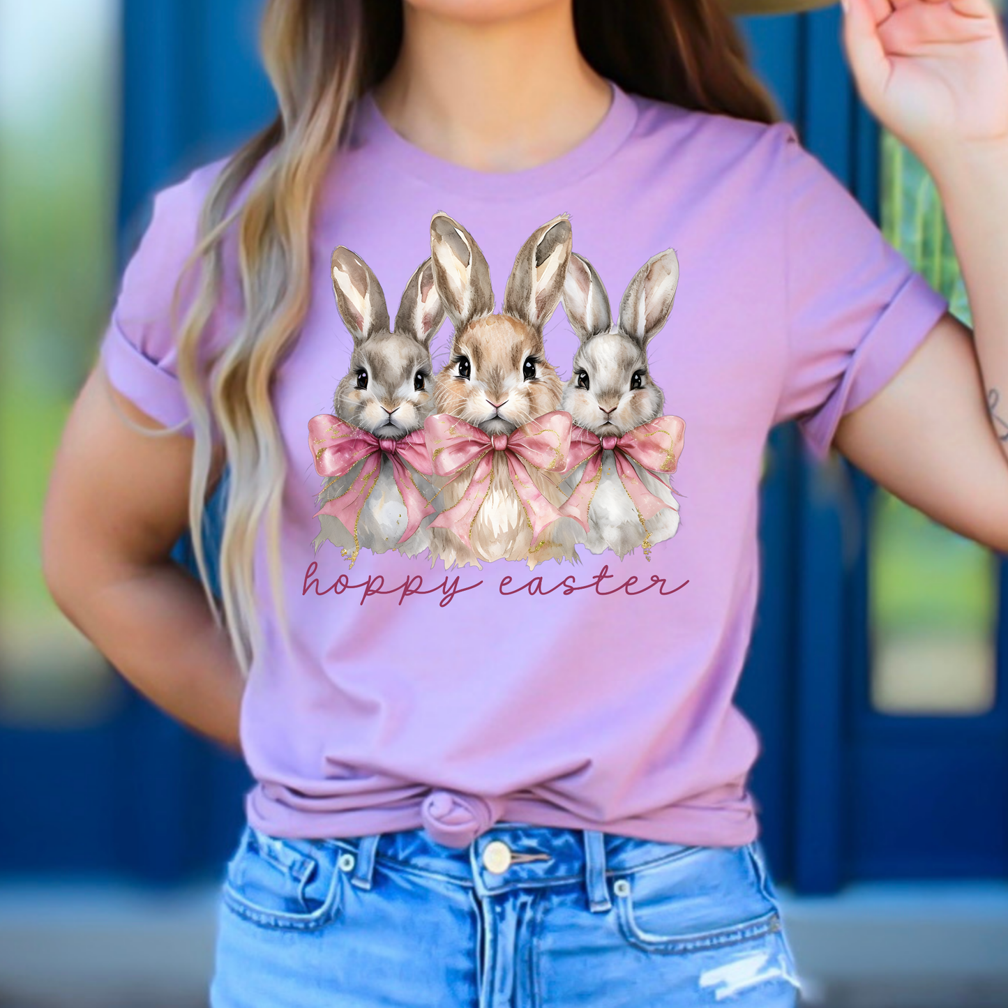 Hoppy Easter Full Color DTF Transfer