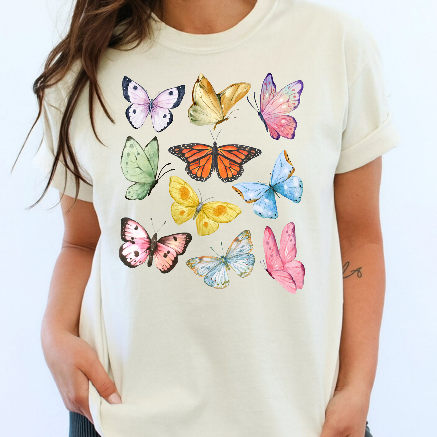 Butterfly Collage Full Color DTF Transfer