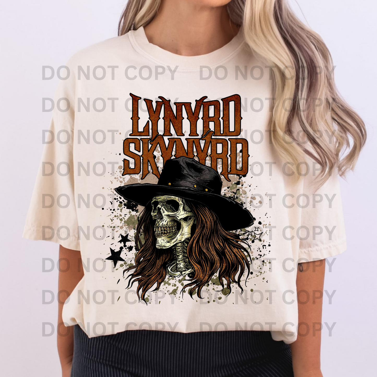 Lynard Skynyrd Full Color DTF Transfer