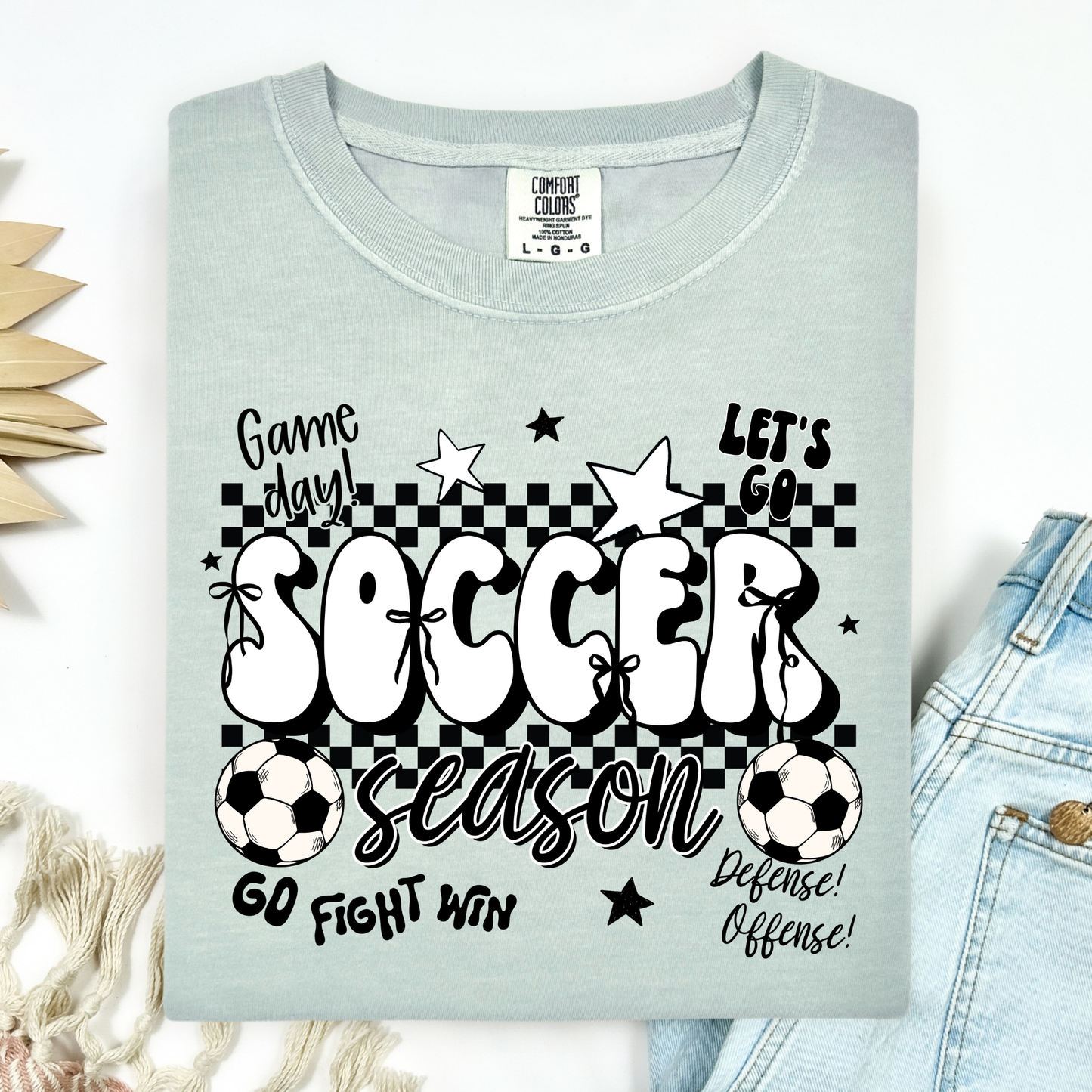Soccer Season Full Color DTF Transfer