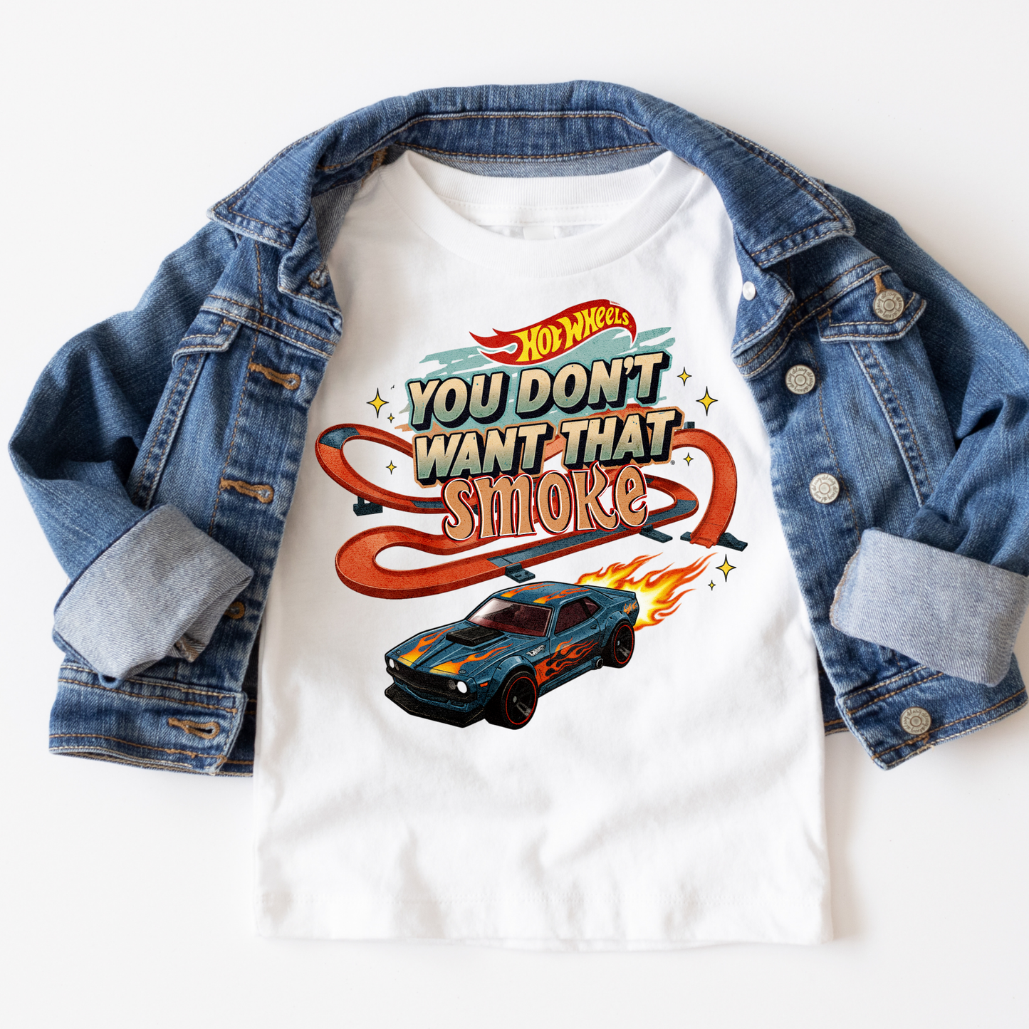 You Don't Want That Smoke (Hot Wheels - Car) Full Color DTF Transfer