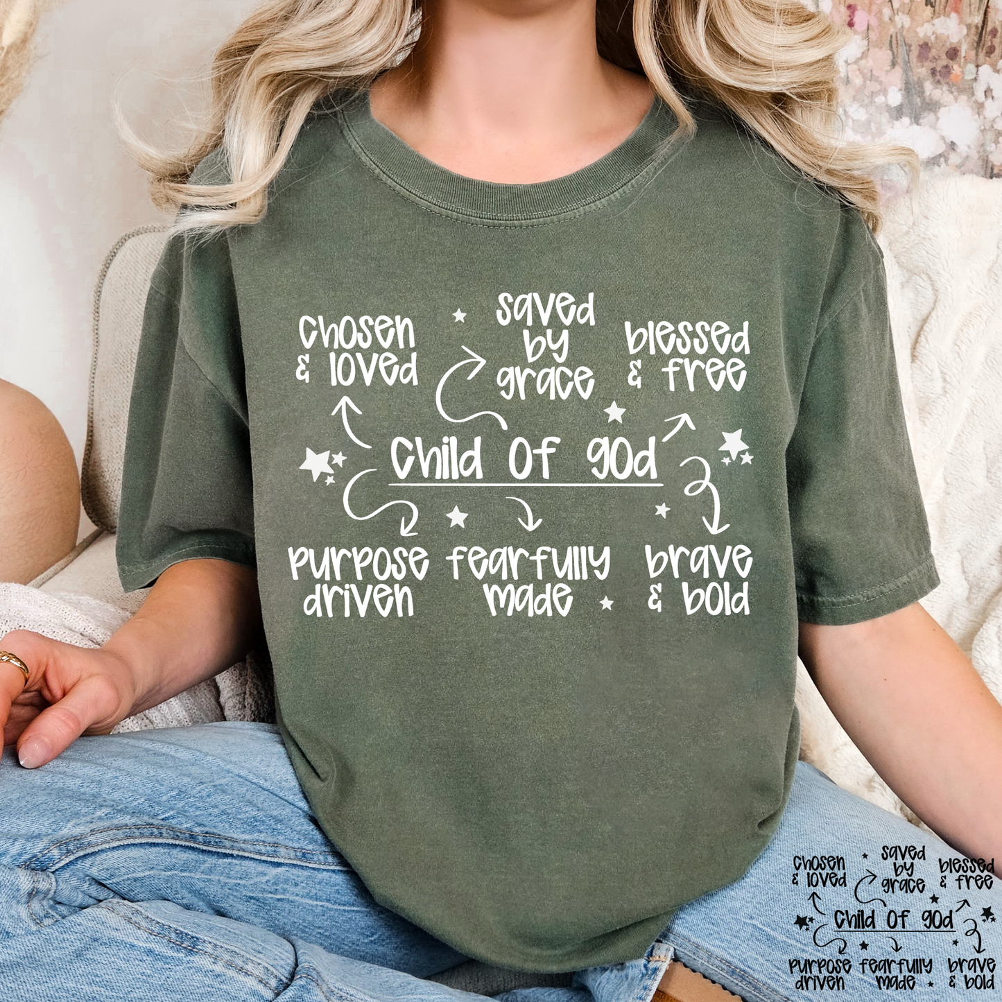 Child of God Full Color DTF Transfer