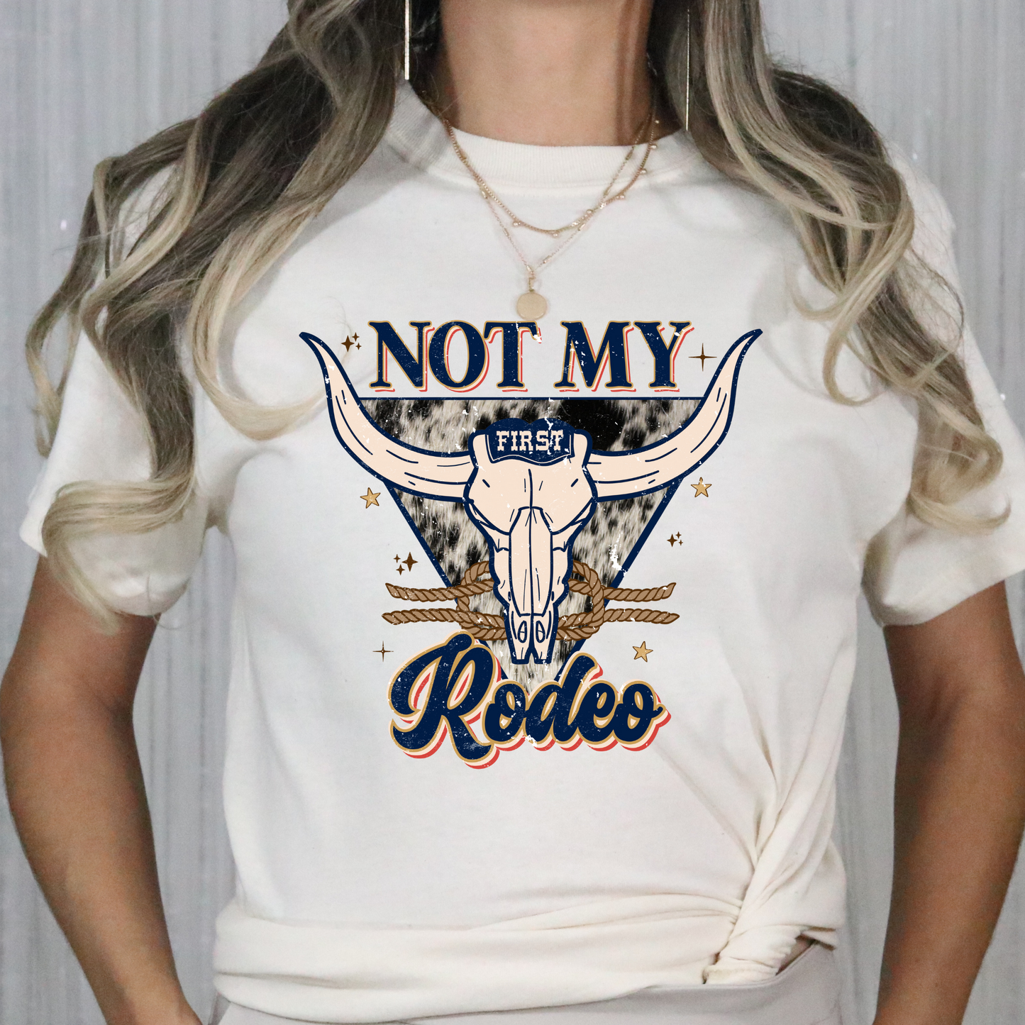Not My Rodeo Full Color DTF Transfer