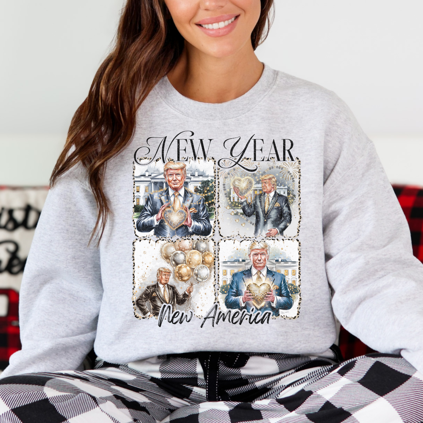 New Year New America (Trump) Full Color DTF Transfer