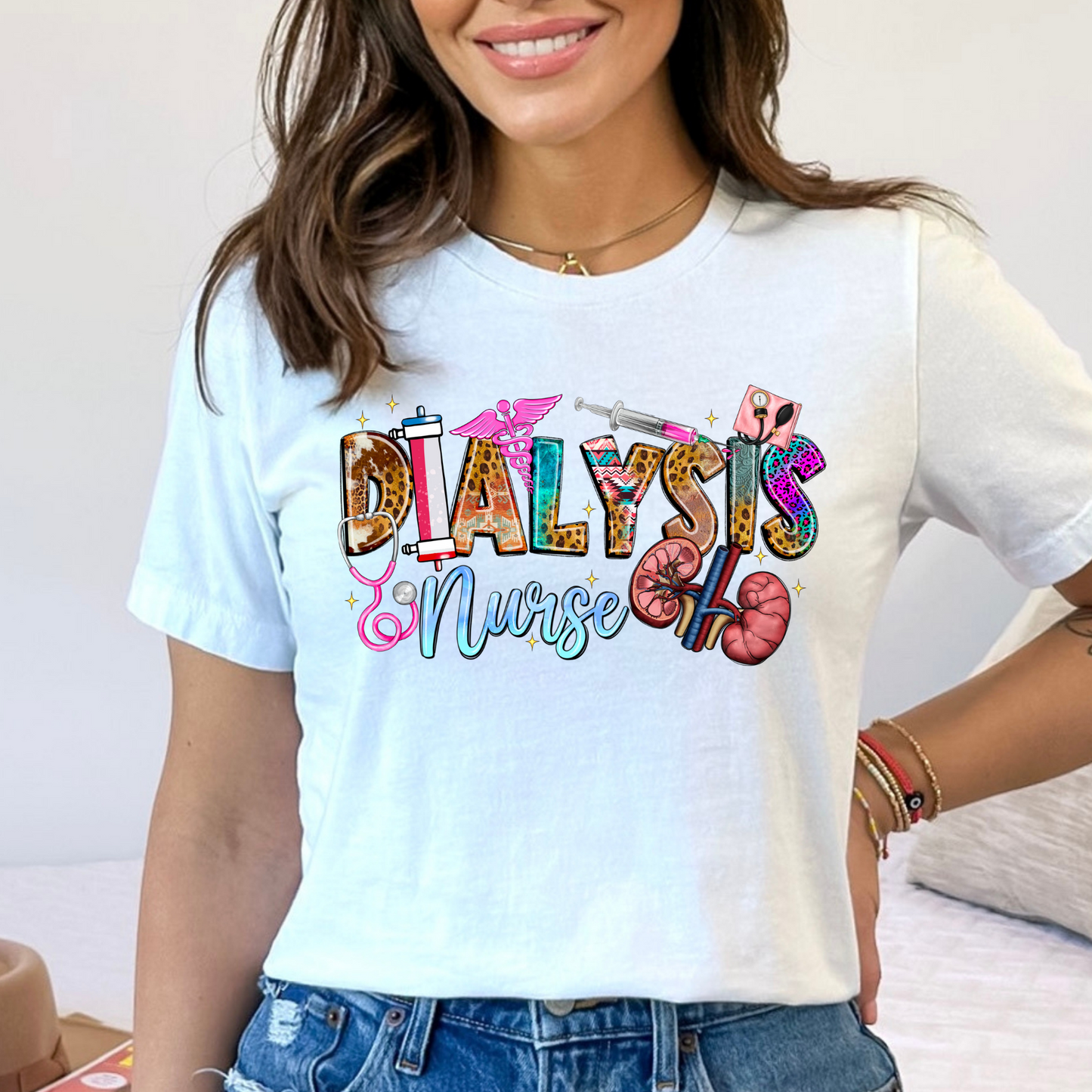Dialysis Nurse Full Color DTF Transfer