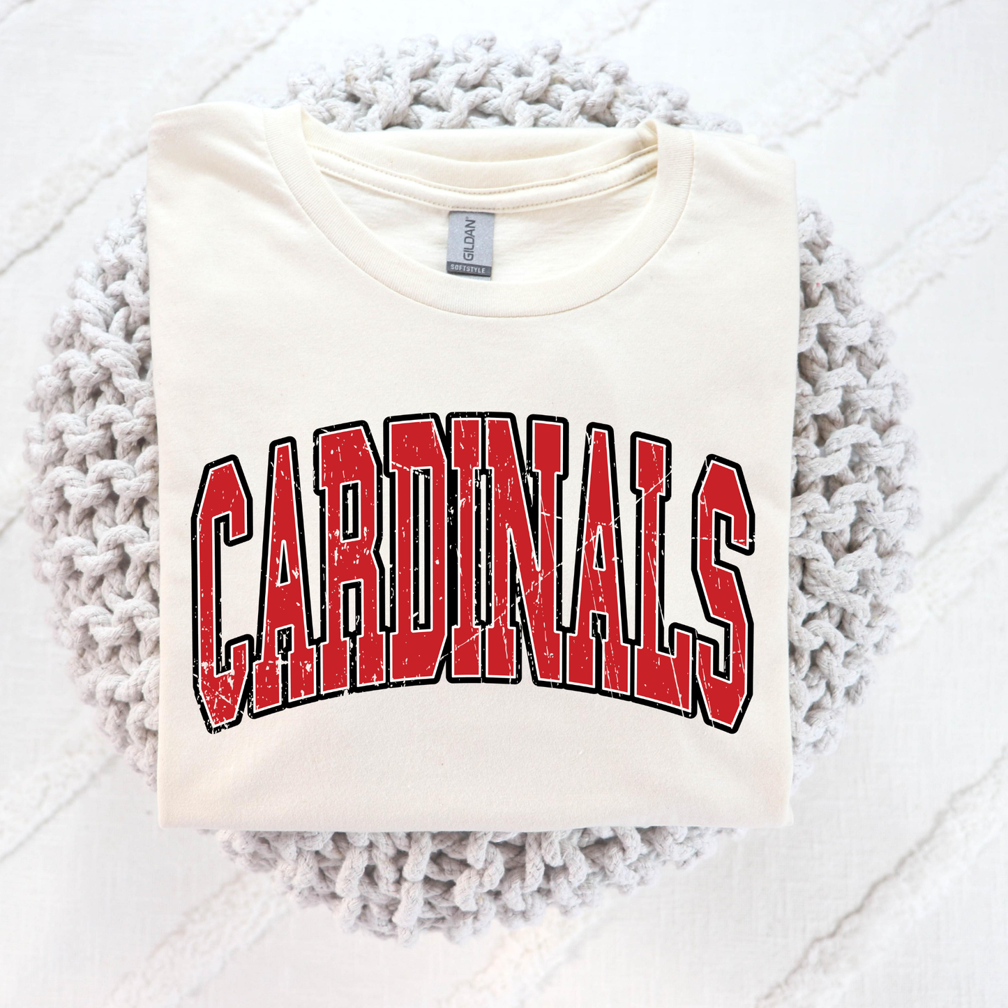 Cardinals (Arched) Full Color DTF Transfer